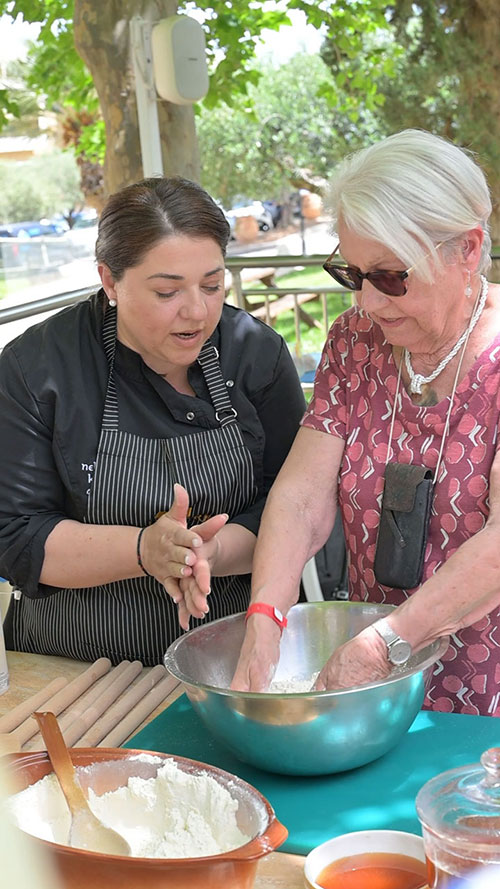 Cretan Cooking Lessons with Nektaria Kokkinaki