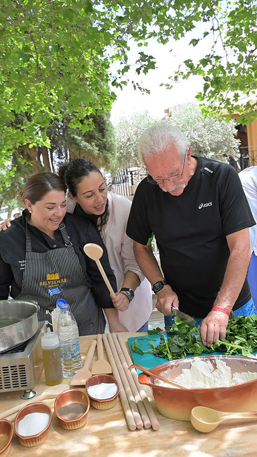 Cretan Cooking Lessons with Nektaria Kokkinaki