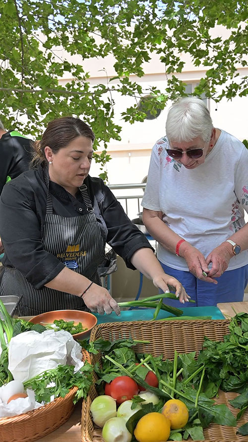 Cretan Cooking Lessons with Nektaria Kokkinaki
