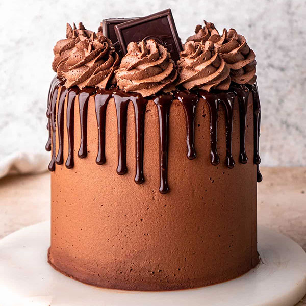 Chocolate Ganache Drip Cake