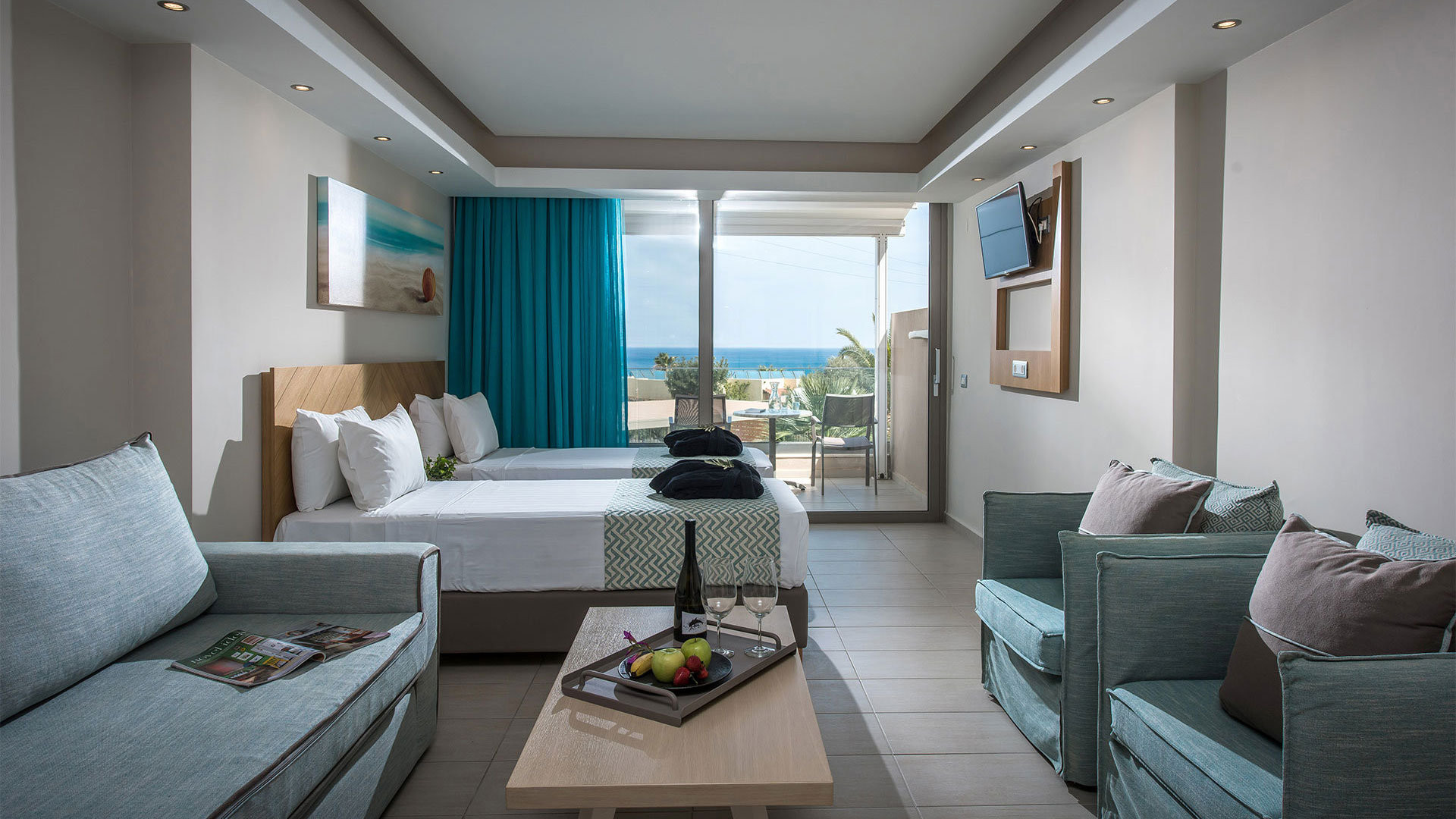 Deluxe Suite with Sea View Split Level